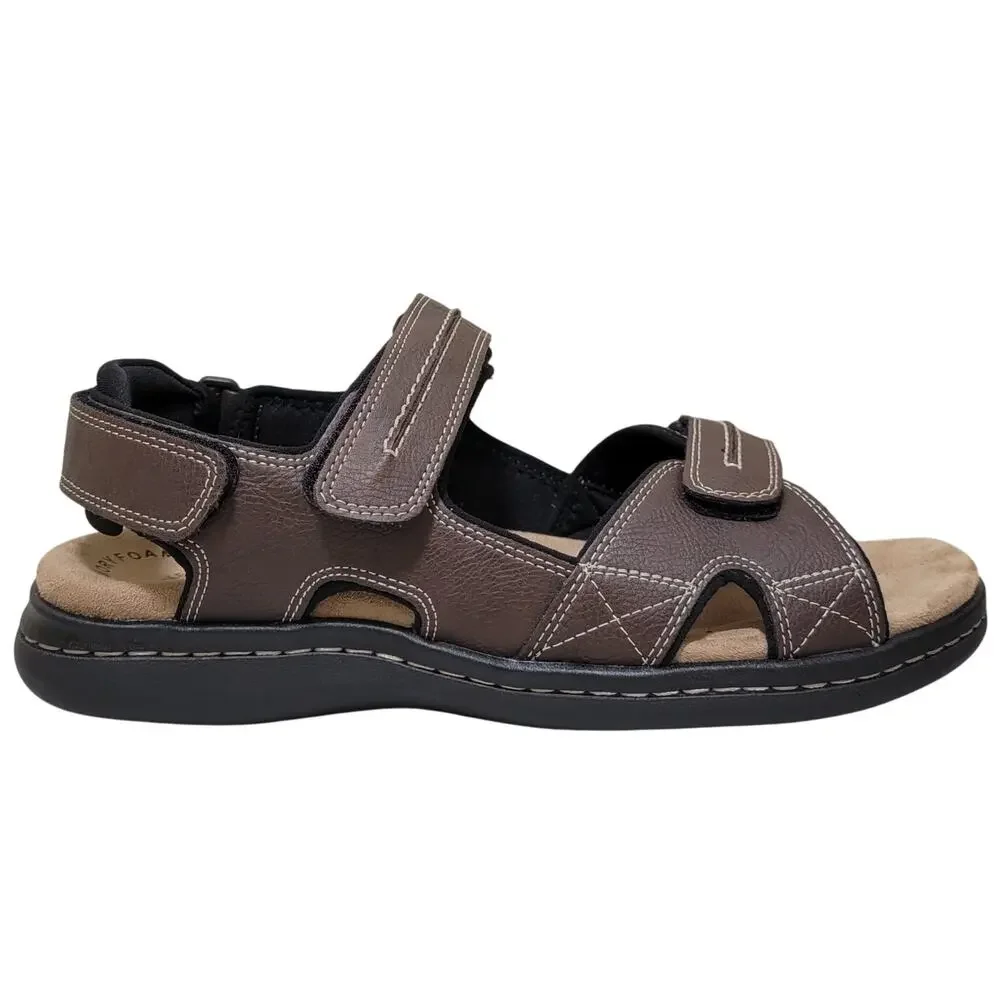 Dockers Men Slingback Sport River Sandals Newpage Size US 8M Briar Brown